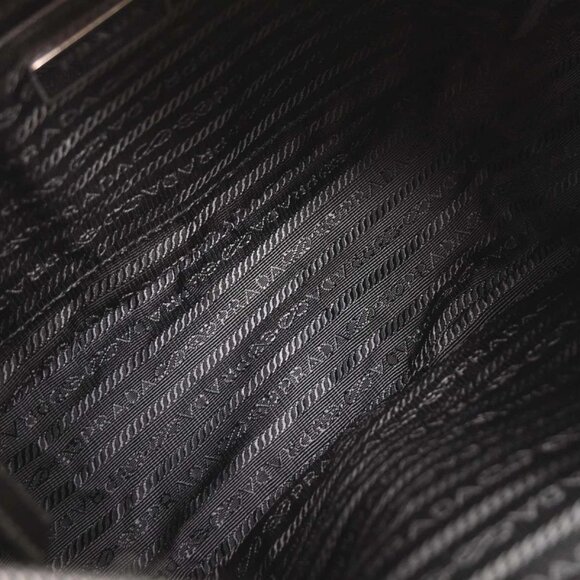 Prada Black Nylon Shoulder Bag 255 145009 - Picture 7 of 10